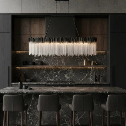 Matrix 12 Light Linear by Varaluz. Made from steel, glass in a unique style.