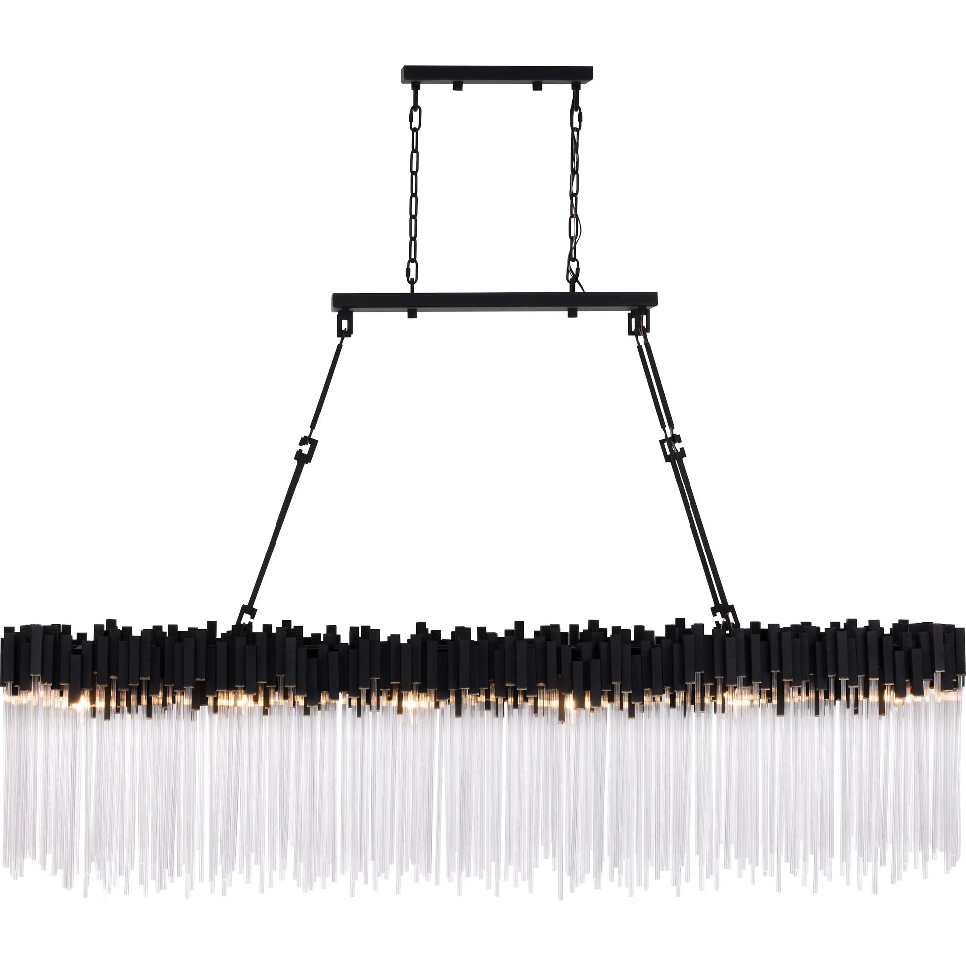 Matrix 12 Light Linear by Varaluz. Made from steel, glass in a unique style.
