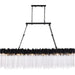 Matrix 12 Light Linear by Varaluz. Made from steel, glass in a unique style.
