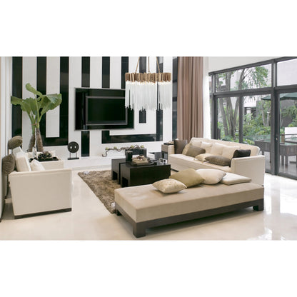 Matrix Pendant by Varaluz. Made from clear fluted glass in a transitional style.