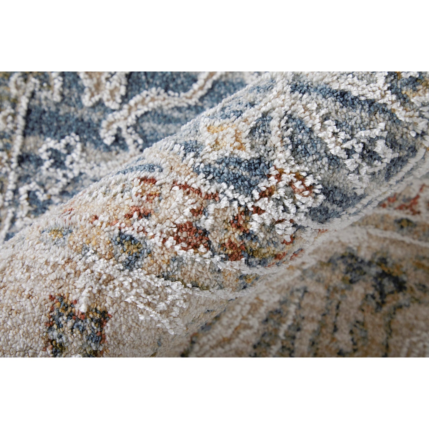 002 SI-2129564,SI-2129565,SI-2129566,SI-2129567,SI-2129568,SI-2129569 | Closeup | Pasha Transitional Ikat Rug - 39M4F by Feizy. Made from polyester in a unique style.
