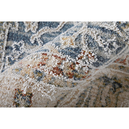 Pasha Transitional Ikat Rug - 39M4F by Feizy. Made from polyester in a unique style.
