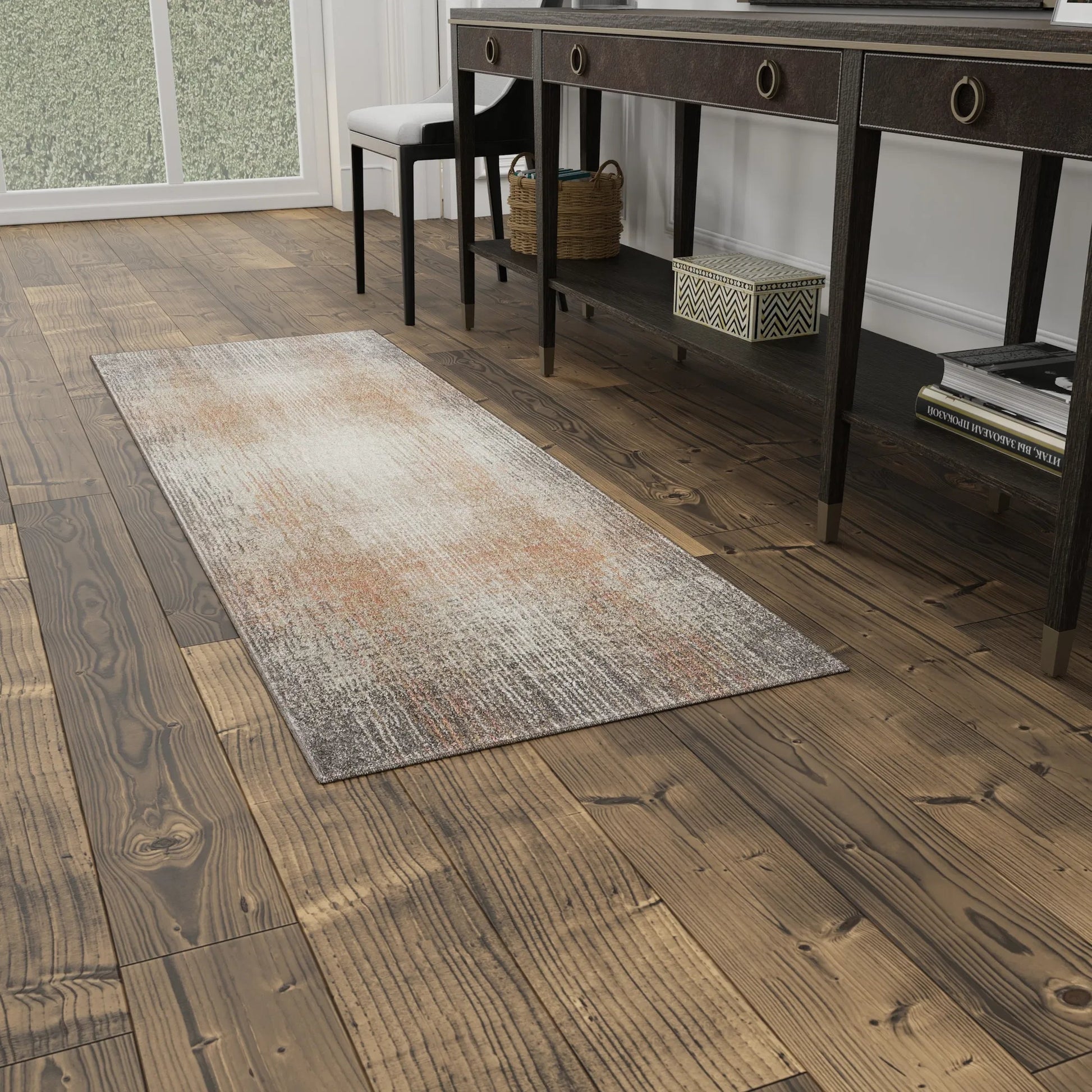 Eden EDN39QPF Rug by Feizy in ivory, taupe, pink. Made from polypropylene in a unique style.