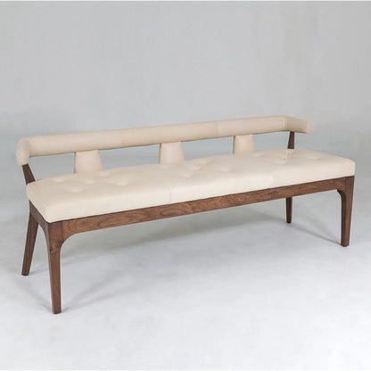 Moderno Bench by Global Views. Made from unique in a modern style.