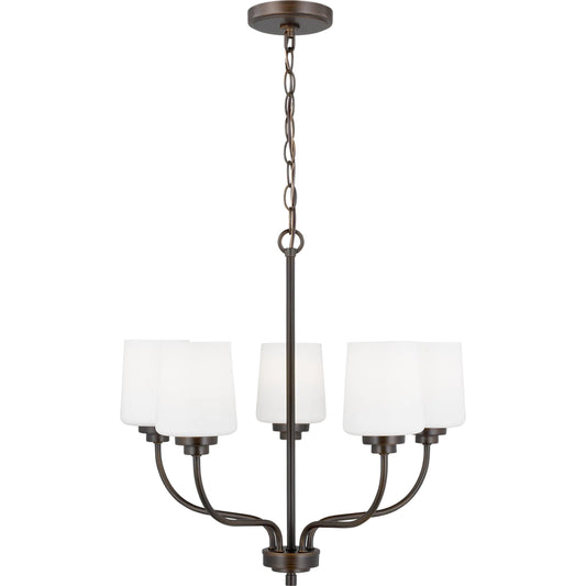 Windom Five Light Chandelier by Visual Comfort & Co.. Made from steel in a unique style.