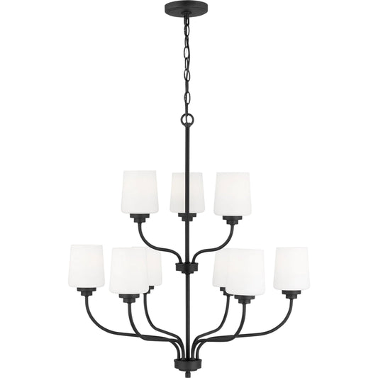 Windom Nine Light Chandelier by Visual Comfort & Co.. Made from steel in a unique style.