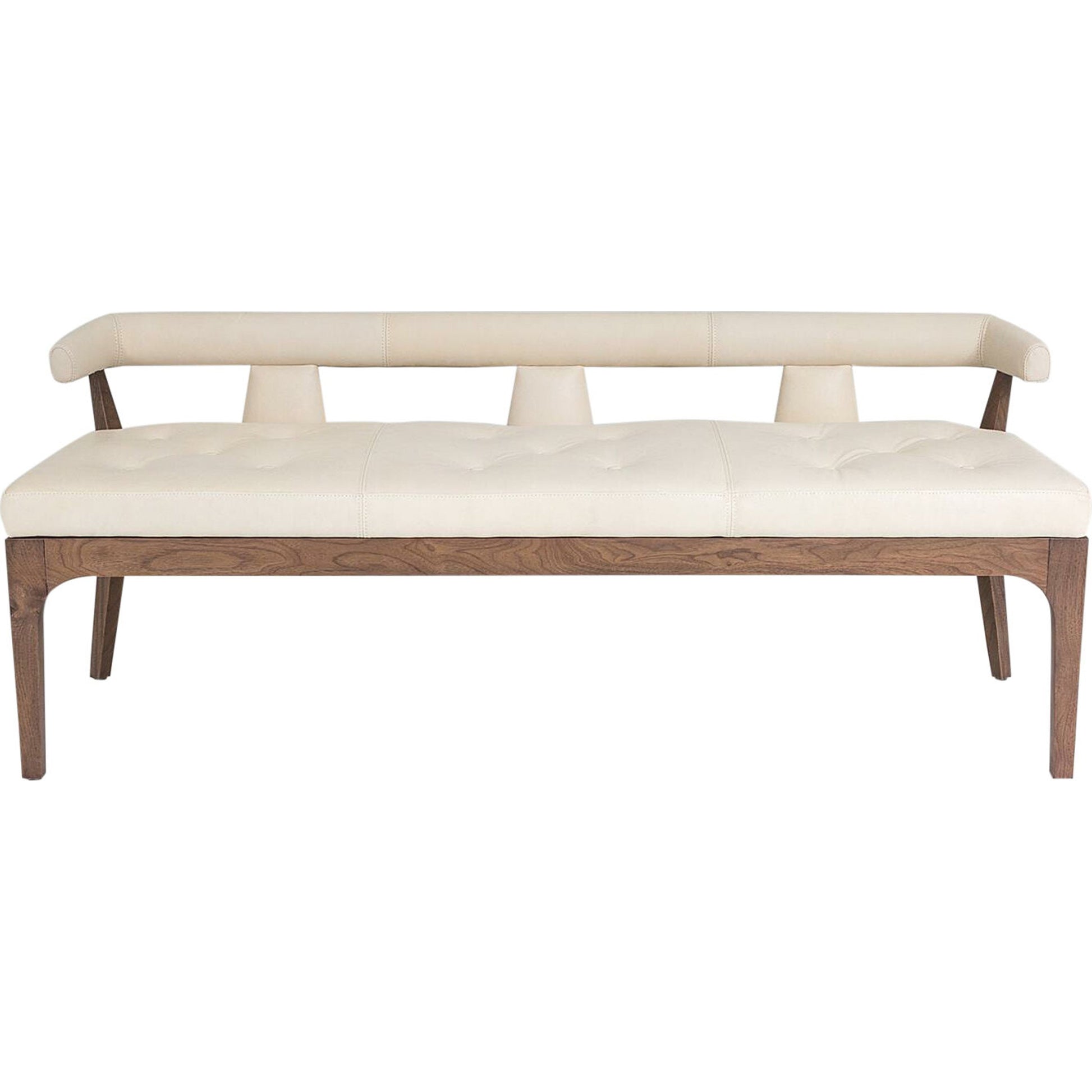 Moderno Bench by Global Views. Made from unique in a modern style.