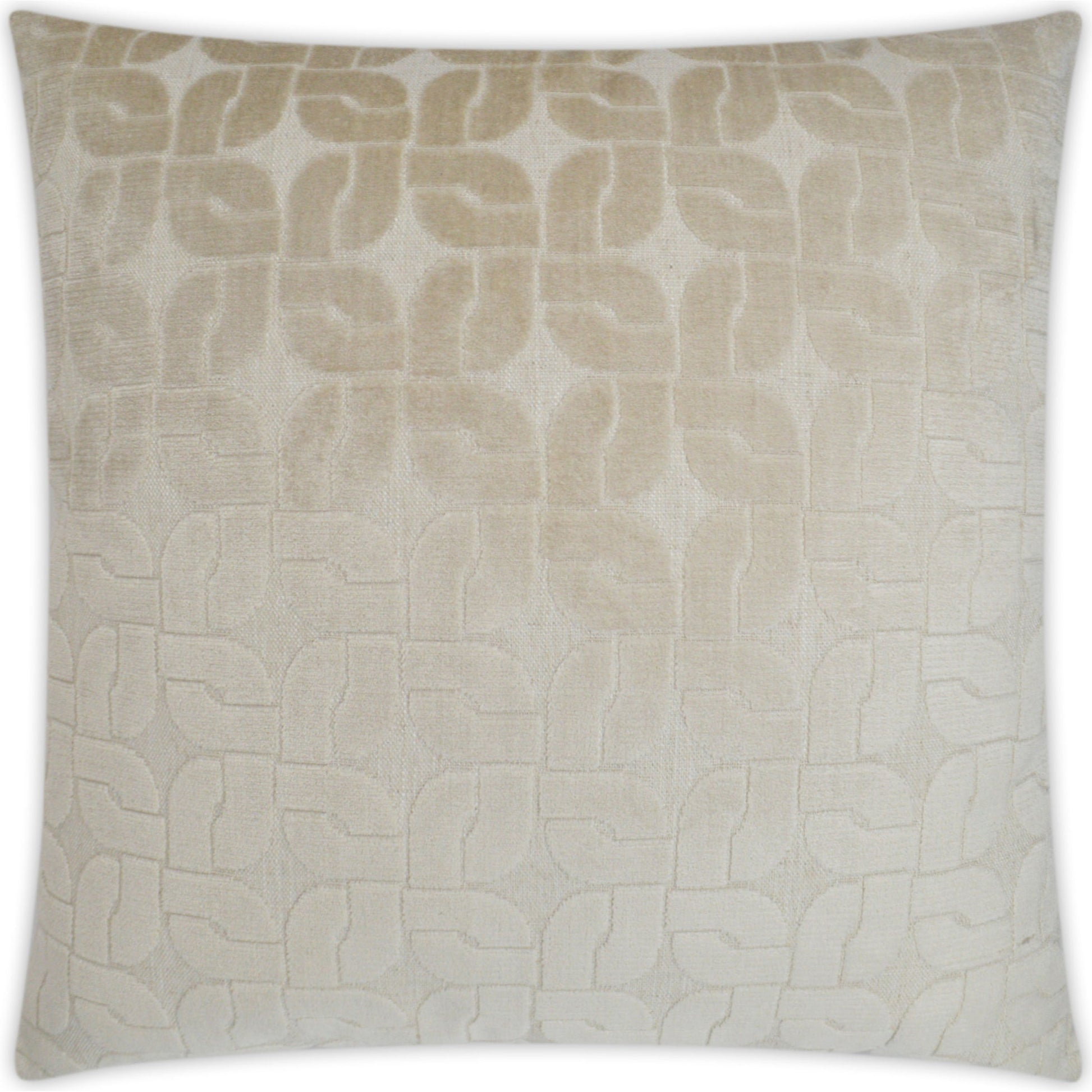 Haven by DV Kap Home in taupe, tan, alabaster. Made from 72% rayon, 25% polyester, 3% linen in a modern style.