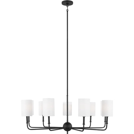 Foxdale Nine Light Chandelier by Visual Comfort & Co.. Made from steel in a unique style.