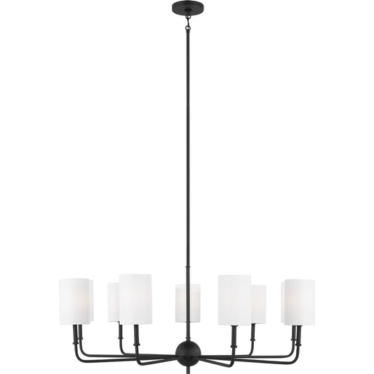 Foxdale Nine Light Chandelier by Visual Comfort & Co.. Made from steel in a unique style.