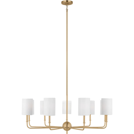 Foxdale Nine Light Chandelier by Visual Comfort & Co.. Made from steel in a unique style.