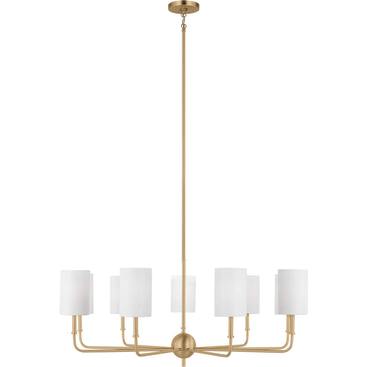 Foxdale Nine Light Chandelier by Visual Comfort & Co.. Made from steel in a unique style.