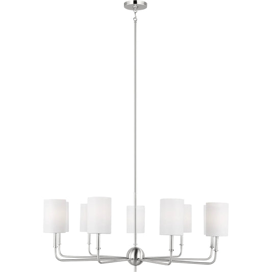 Foxdale Nine Light Chandelier by Visual Comfort & Co.. Made from steel in a unique style.