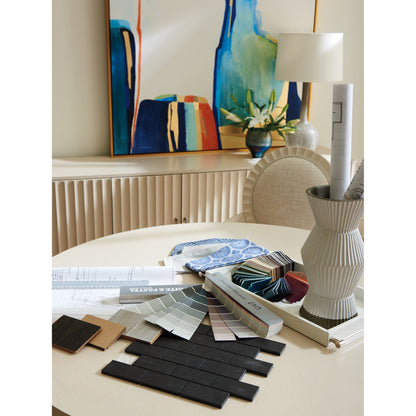 Artesia Game Table by Sligh in linen white. Made from unique in a transitional style.