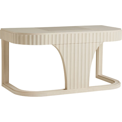 Caledonia Desk by Sligh in linen white. Made from unique in a transitional style.