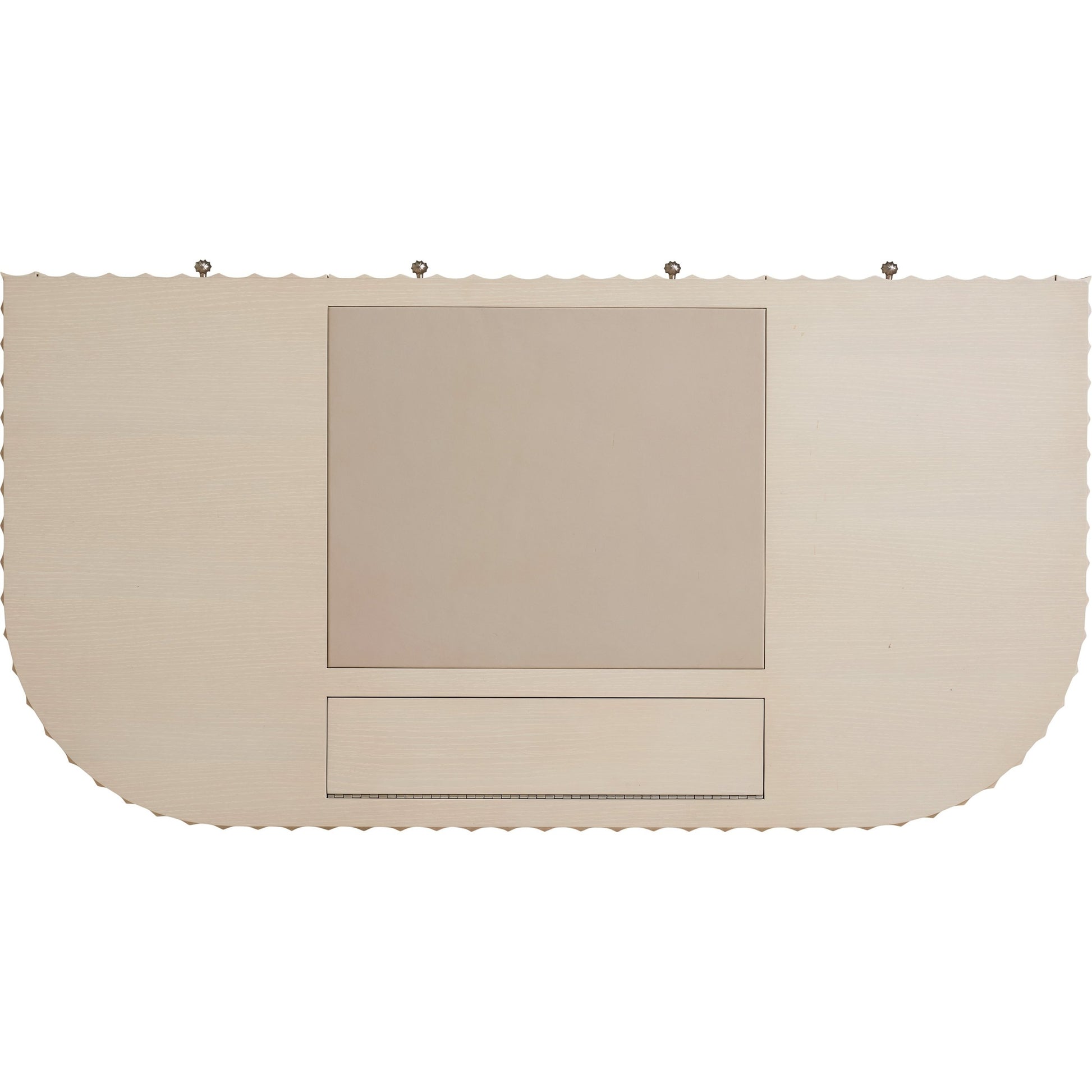 Caledonia Desk by Sligh in linen white. Made from unique in a transitional style.