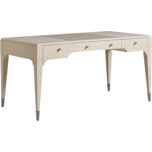 001 SI-1770841 | Additional Silo | Roslyn Writing Desk by Sligh in linen white. Made from unique in a transitional style.