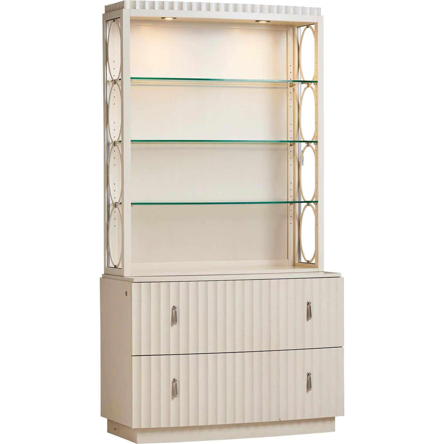 005 SI-1770820 | Additional Silo | Birkdale File Chest by Sligh in linen white. Made from unique in a transitional style.