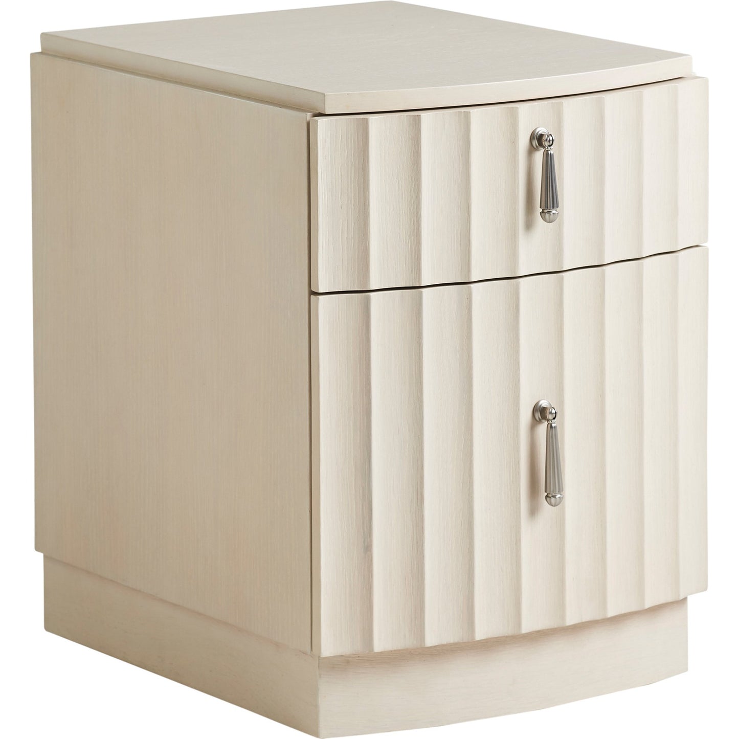 001 SI-1770839 | Additional Silo | Ramsey Mobile File Chest by Sligh in linen white. Made from unique in a transitional style.