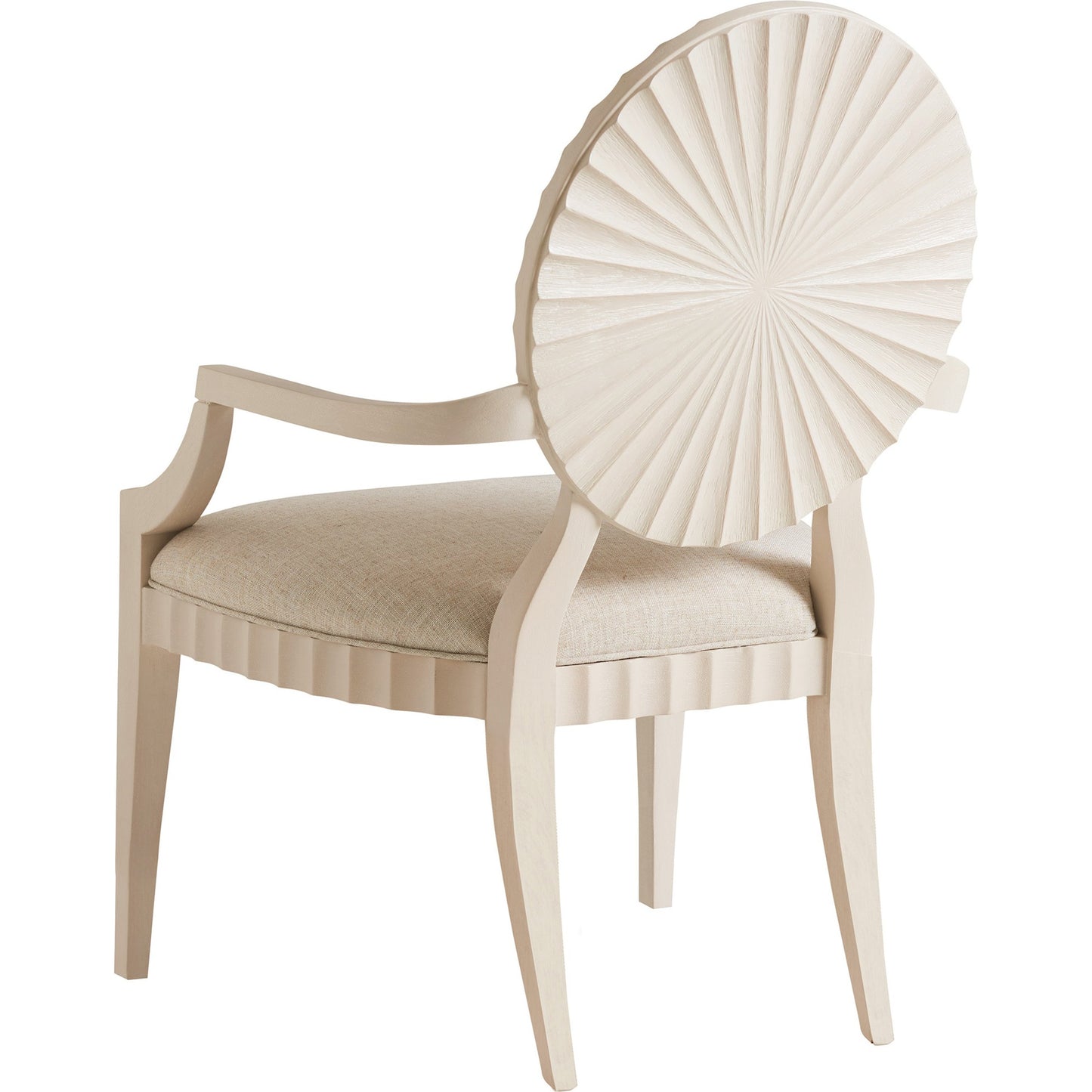 002 SI-1770831 | Additional Silo | Gilmore Desk Chair by Sligh in linen white. Made from unique in a traditional style.