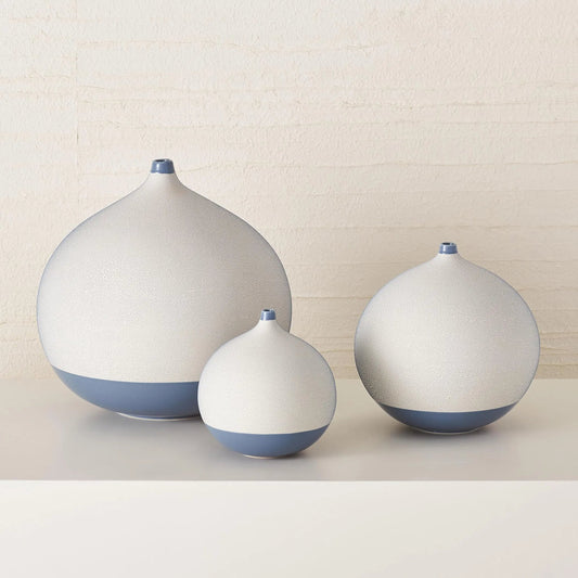 Pixelated Ball Vase by Global Views. Made from earthenware in a eclectic & global style.