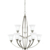 Brushed Nickel / 9W