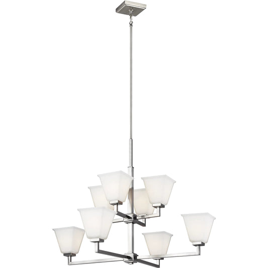 Ellis Harper Eight Light Chandelier by Visual Comfort & Co.. Made from steel in a unique style.