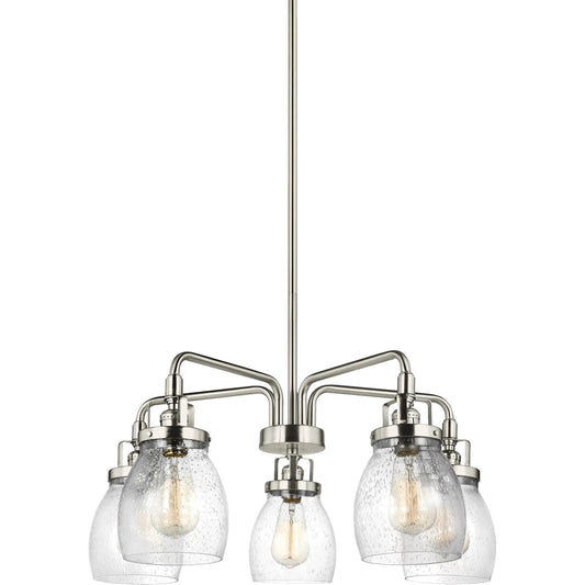 Belton Five Light Chandelier by Visual Comfort & Co.. Made from steel in a unique style.