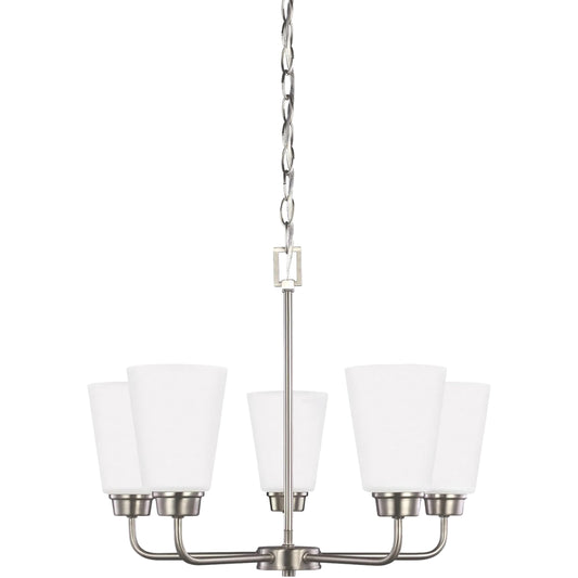 001 SI-2239235 | Primary Silo | Kerrville Five Light Chandelier by Visual Comfort & Co.. Made from steel in a unique style.
