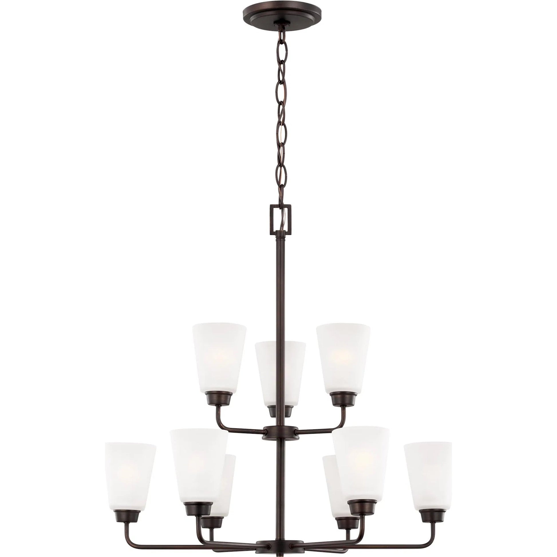 Kerrville Nine Light Chandelier by Visual Comfort & Co.. Made from steel in a unique style.