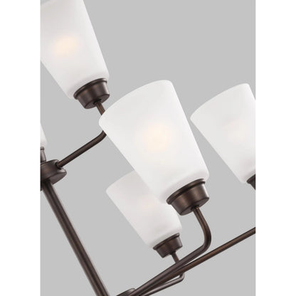 Kerrville Nine Light Chandelier by Visual Comfort & Co.. Made from steel in a unique style.