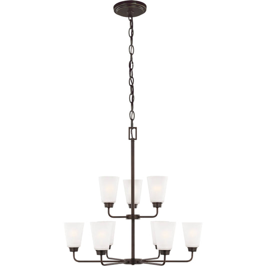 Kerrville Nine Light Chandelier by Visual Comfort & Co.. Made from steel in a unique style.