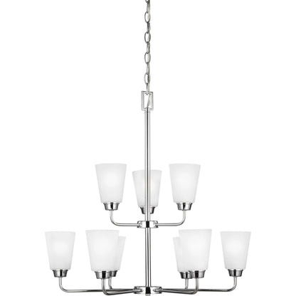 Kerrville Nine Light Chandelier by Visual Comfort & Co.. Made from steel in a unique style.