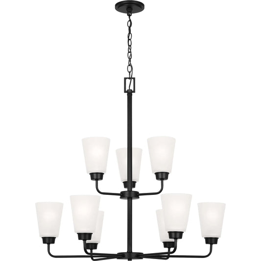 Kerrville Nine Light Chandelier by Visual Comfort & Co.. Made from steel in a unique style.