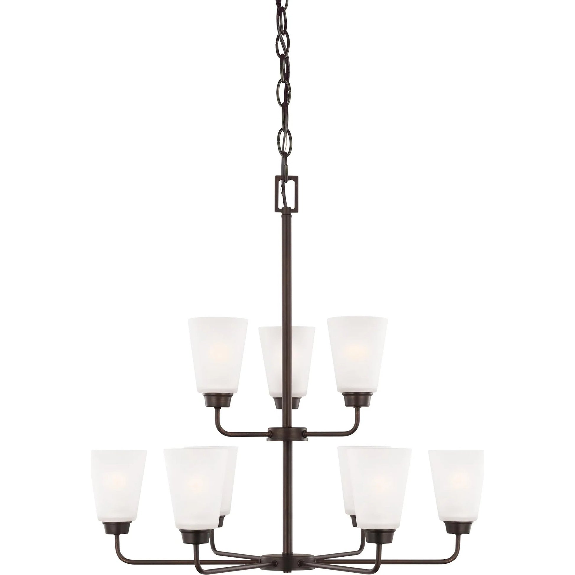 Kerrville Nine Light Chandelier by Visual Comfort & Co.. Made from steel in a unique style.