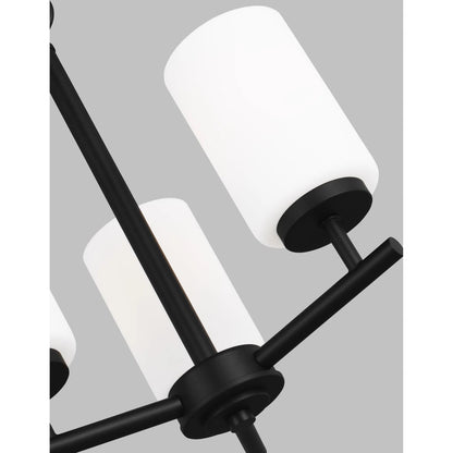 Oslo Three Light Chandelier by Visual Comfort & Co.. Made from steel in a unique style.