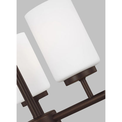 Oslo Three Light Chandelier by Visual Comfort & Co.. Made from steel in a unique style.