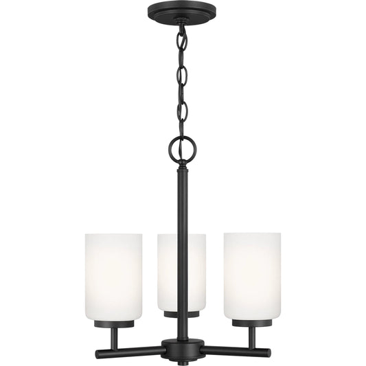 Oslo Three Light Chandelier by Visual Comfort & Co.. Made from steel in a unique style.