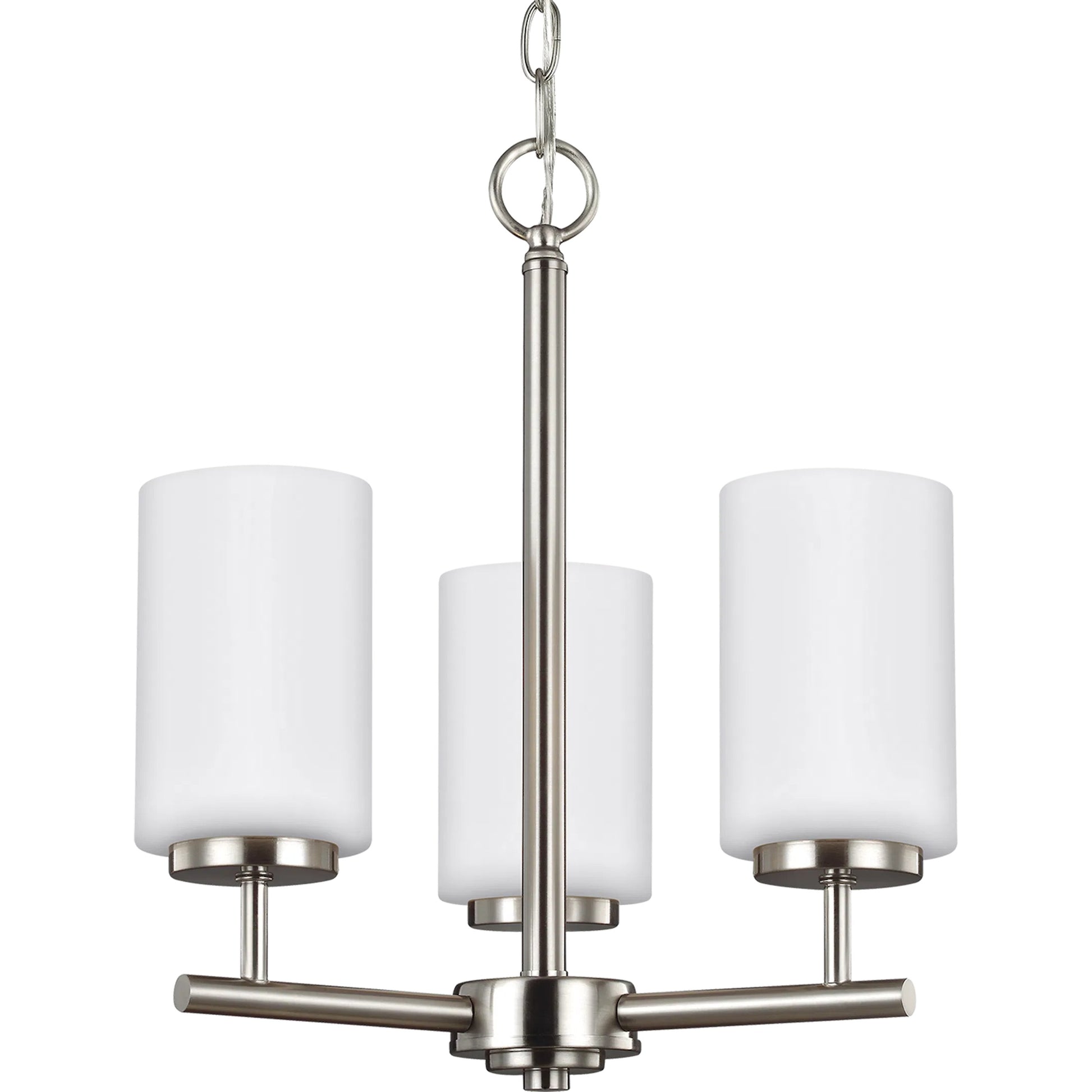 Oslo Three Light Chandelier by Visual Comfort & Co.. Made from steel in a unique style.