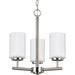 Oslo Three Light Chandelier by Visual Comfort & Co.. Made from steel in a unique style.