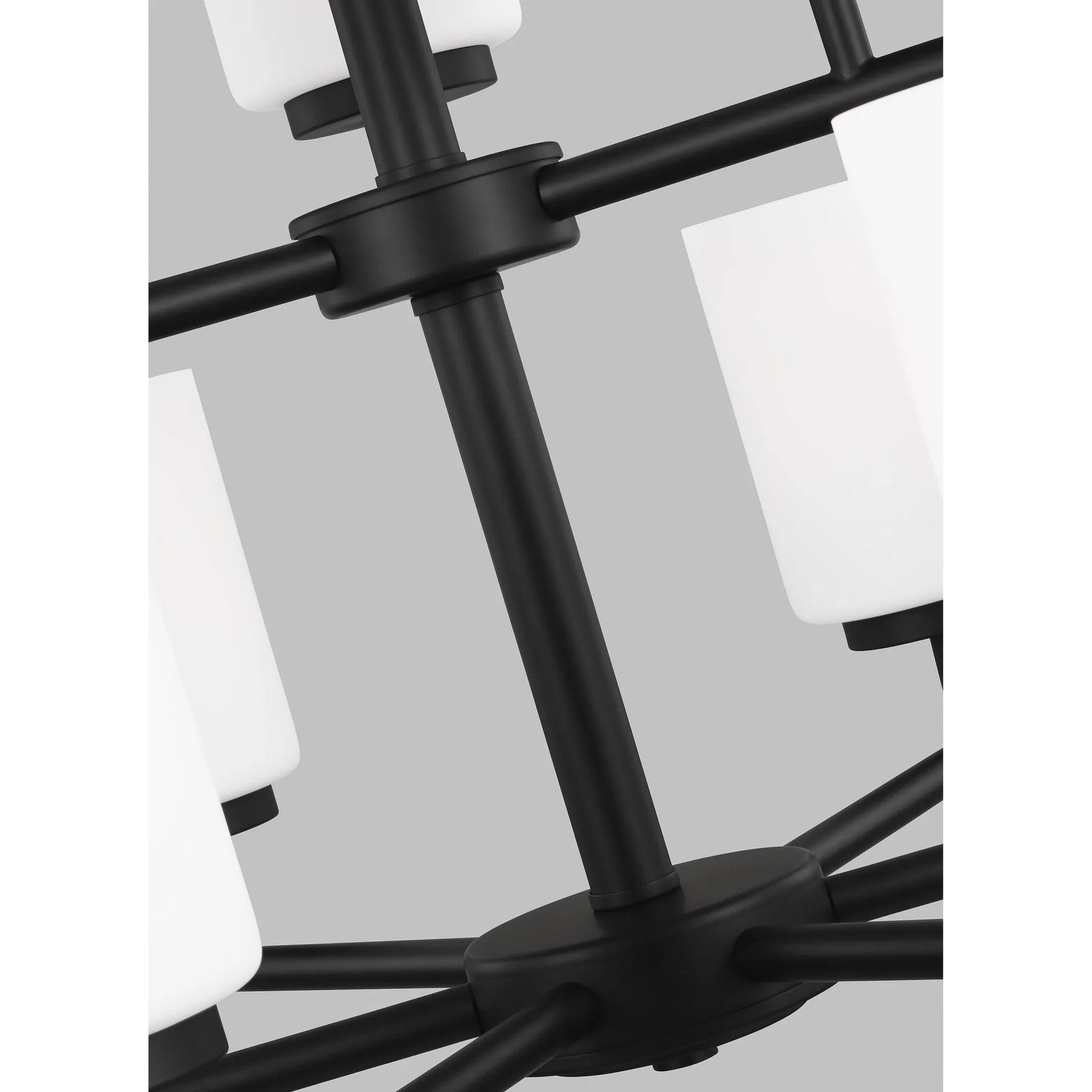 Oslo Nine Light Chandelier by Visual Comfort & Co.. Made from steel in a unique style.