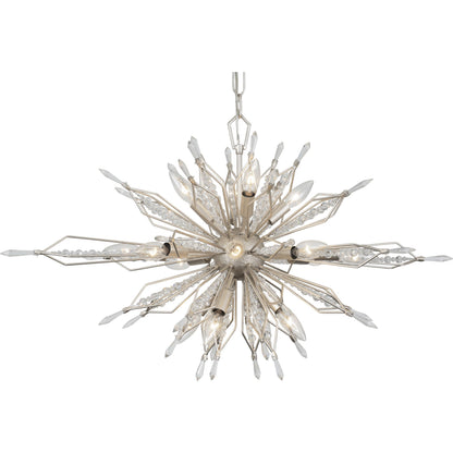 Orbital Oval Linear Pendant by Varaluz. Made from premium crystal in a eclectic & global style.