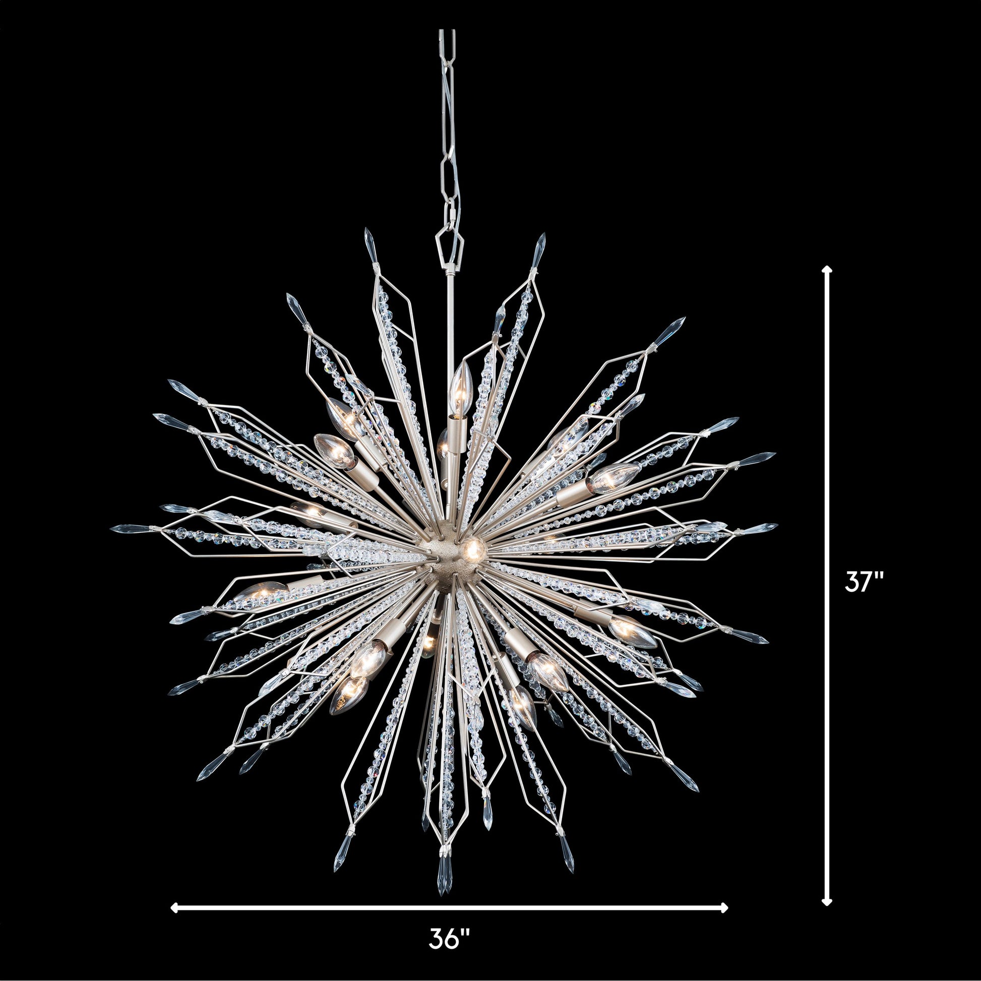 Orbital Pendant by Varaluz. Made from premium crystal in a eclectic & global style.