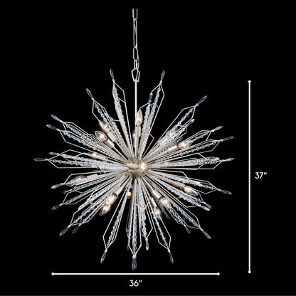 Orbital Pendant by Varaluz. Made from premium crystal in a eclectic & global style.