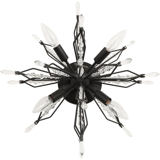Orbital Wall/Ceiling Light by Varaluz. Made from premium crystal in a eclectic & global style.