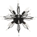 Orbital Wall/Ceiling Light by Varaluz. Made from premium crystal in a eclectic & global style.