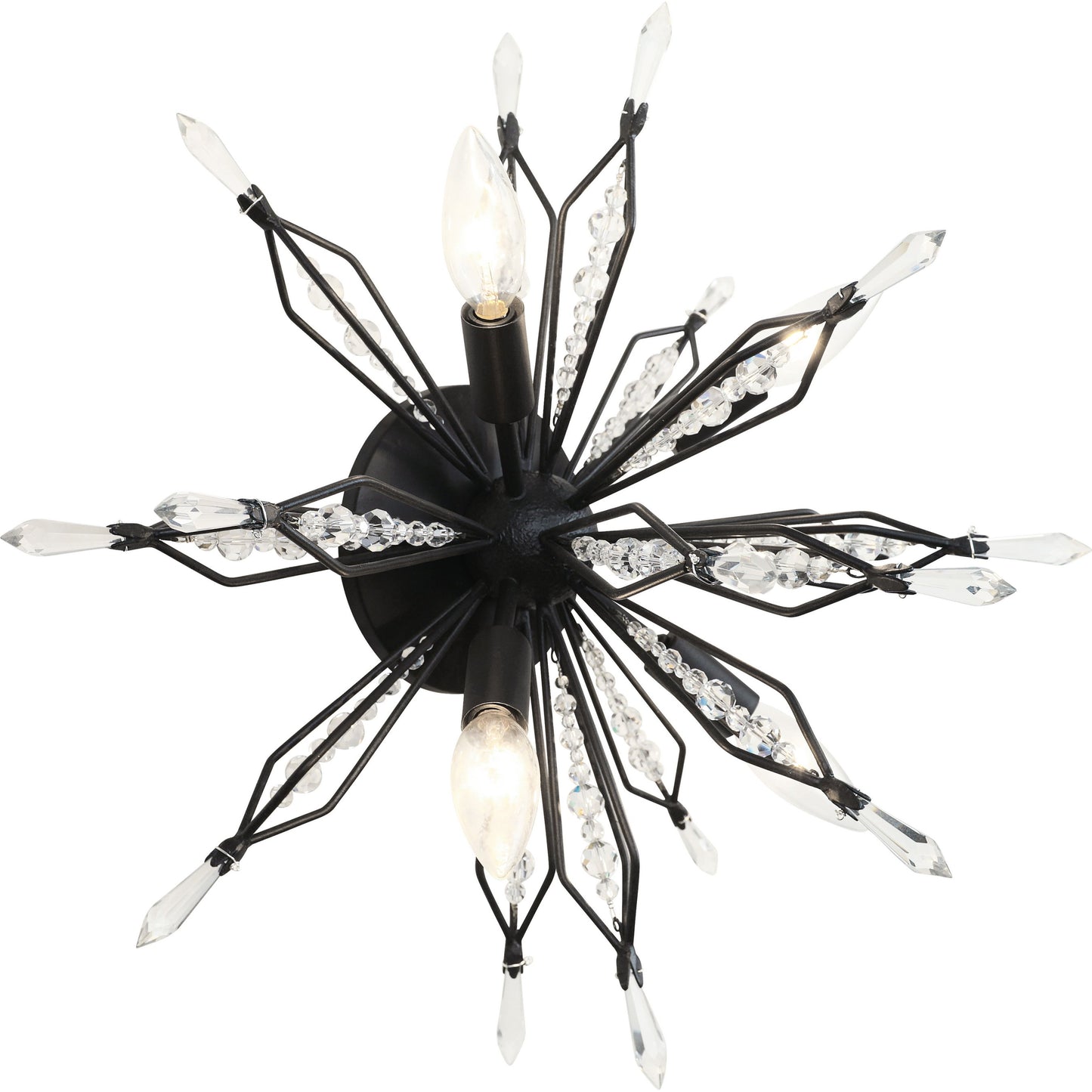 002 SR-818046 | Additional Silo | Orbital Wall/Ceiling Light by Varaluz. Made from premium crystal in a eclectic & global style.