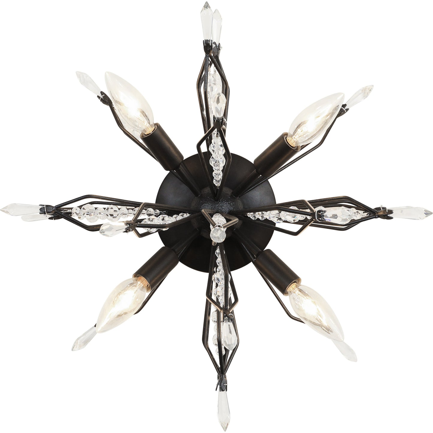 010 SR-818046 | Additional Silo | Orbital Wall/Ceiling Light by Varaluz. Made from premium crystal in a eclectic & global style.