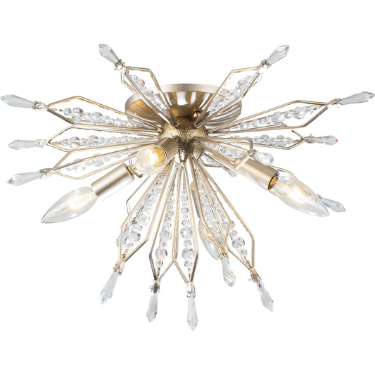 Orbital Wall/Ceiling Light by Varaluz. Made from premium crystal in a eclectic & global style.