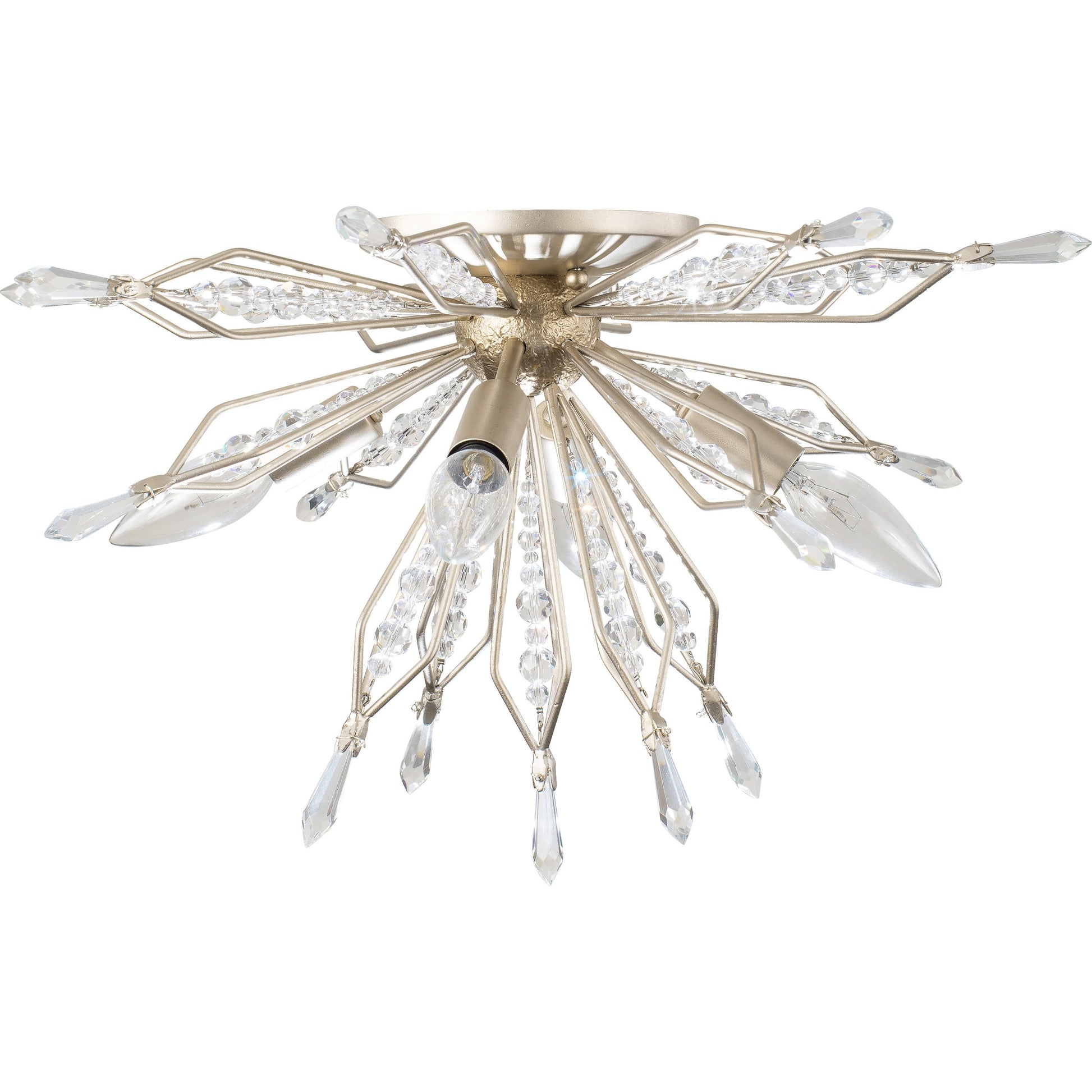 Orbital Wall/Ceiling Light by Varaluz. Made from premium crystal in a eclectic & global style.